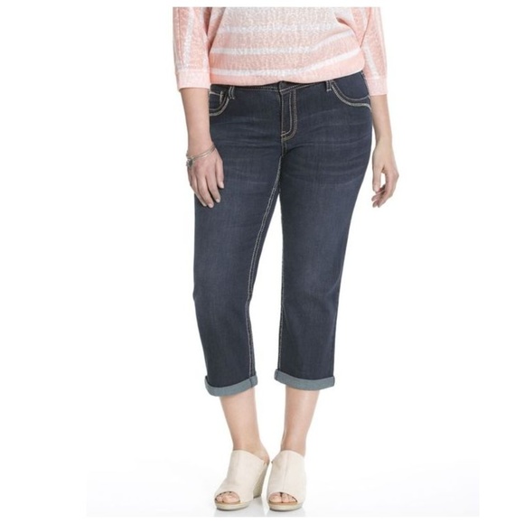 Lane bryant capri jeans Clearance